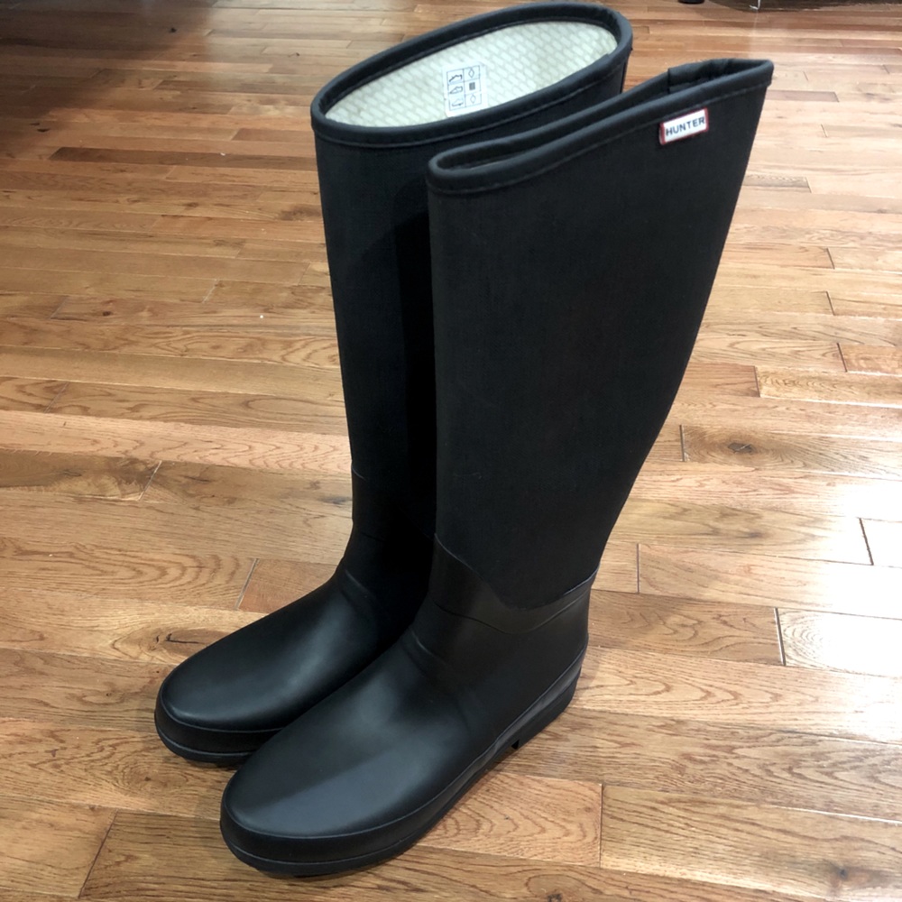 SOLD @ eBay! Hunter Black Regent St. James Rain Boots